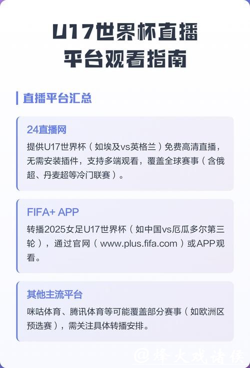 全面解析世界杯直播观看指南
